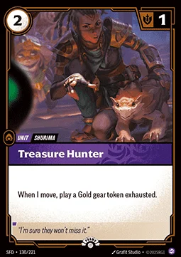 Treasure Hunter - SFD-130-p - Promotional Cards - Riftbound card